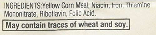 Indian Head 2 pack display of corn meal packages for easy stocking.