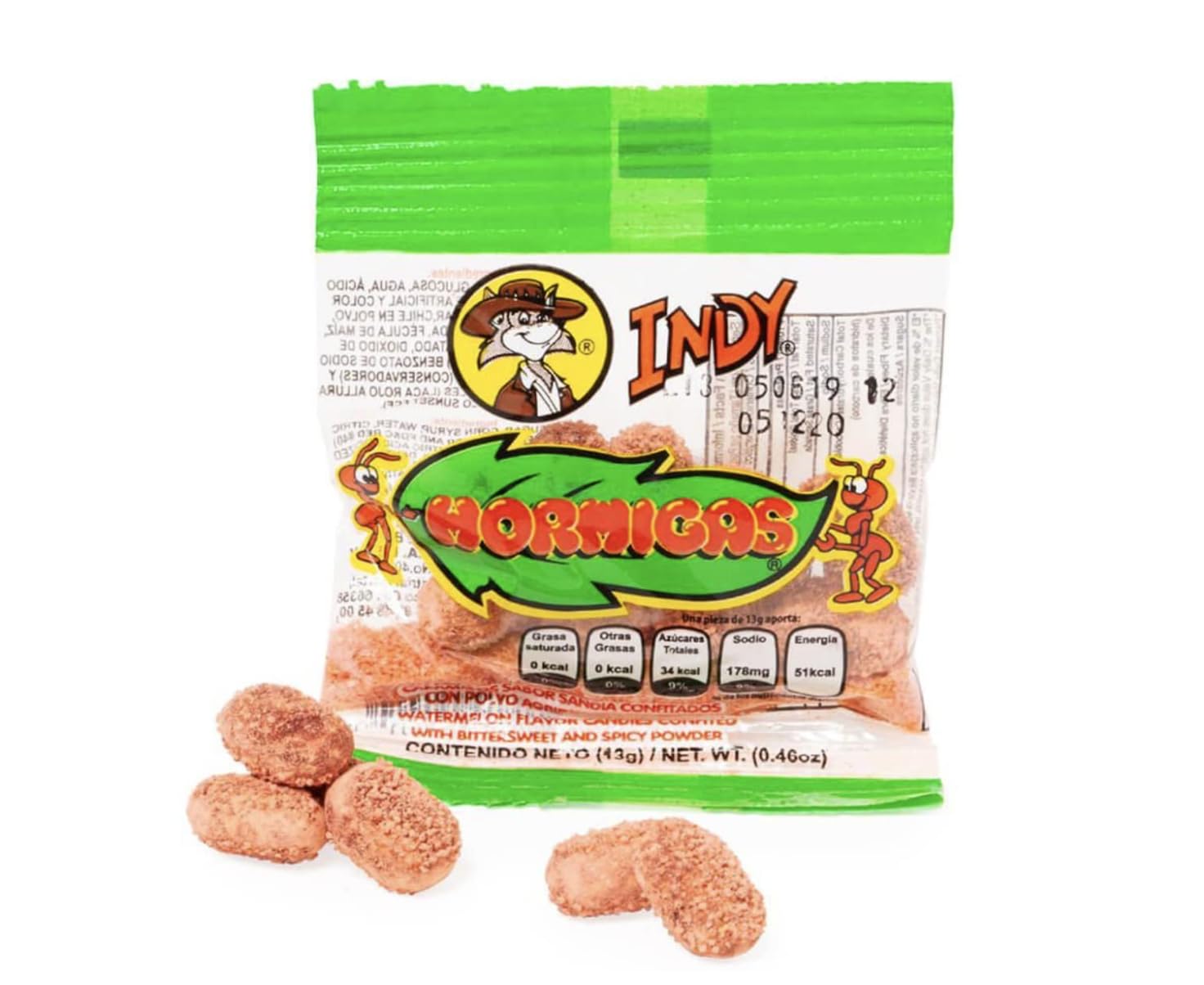 Indy Hormigas Watermelon Candies, perfect party snack for guests.