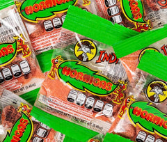 Indy Hormigas Watermelon Candies bite reveals juicy center with a gentle spice finish.