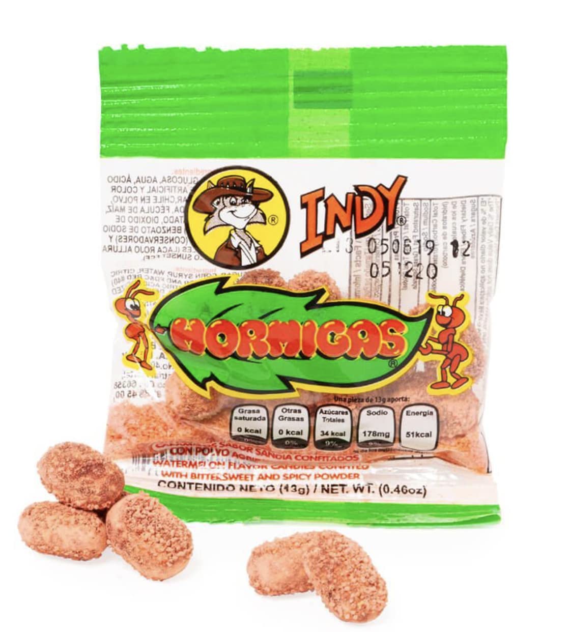 Serving bowl of Indy Hormigas Candies offers a fun snack option.