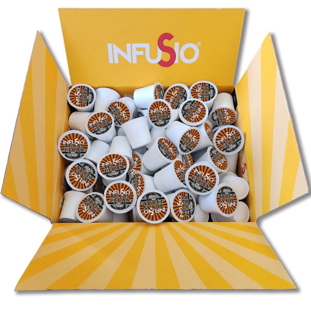 InfuSio varied flavor pack with 96 single-serve cups for daily exploration.