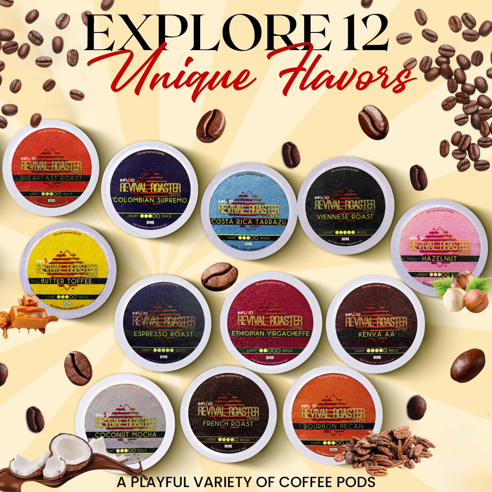 InfuSio Costa Rica Tarrazu pod with bright acidity for versatile brewing