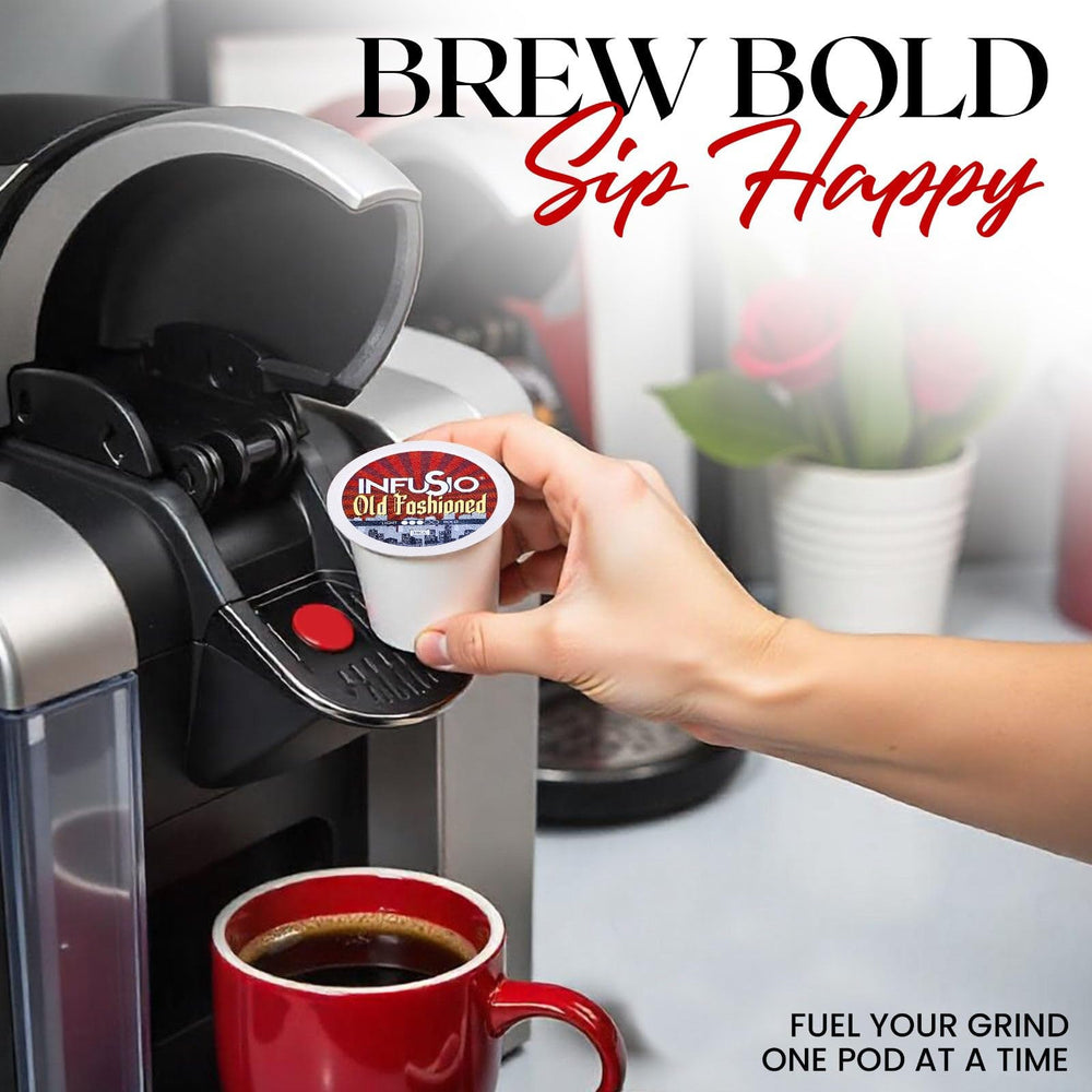 InfuSio irish cream pods add a creamy, approachable flavor to mornings.