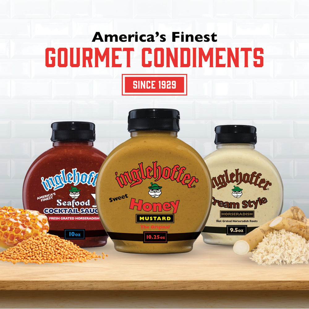 Ingredient focus on real honey in Inglehoffer honey mustard