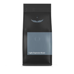 Intelligentsia Black Cat Classic Espresso bag back highlights roast level and notes