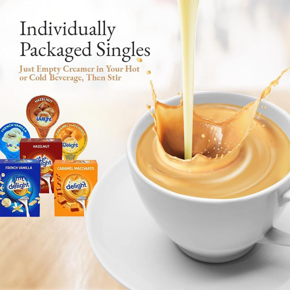 Close-up of foil-sealed single-serve cups showing freshness and portion control.
