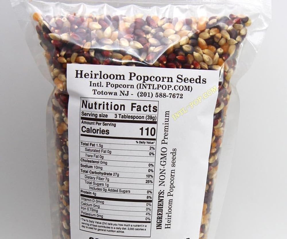 International Popcorn Heirloom movie-night setup with bowl.