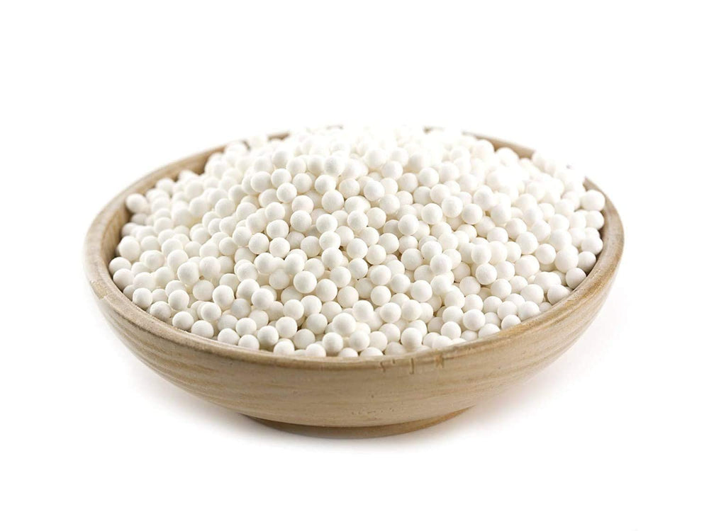 International Popcorn tapioca pearls after cooking are clear and glossy