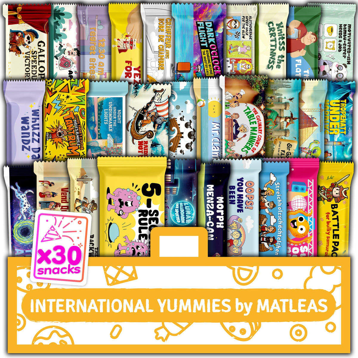 International Yummies by Matleas box unboxing reveals premium gift-ready presentation
