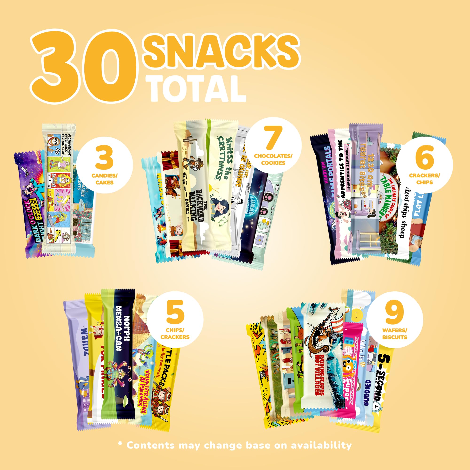International Yummies by Matleas varied flavors highlight global snack assortment