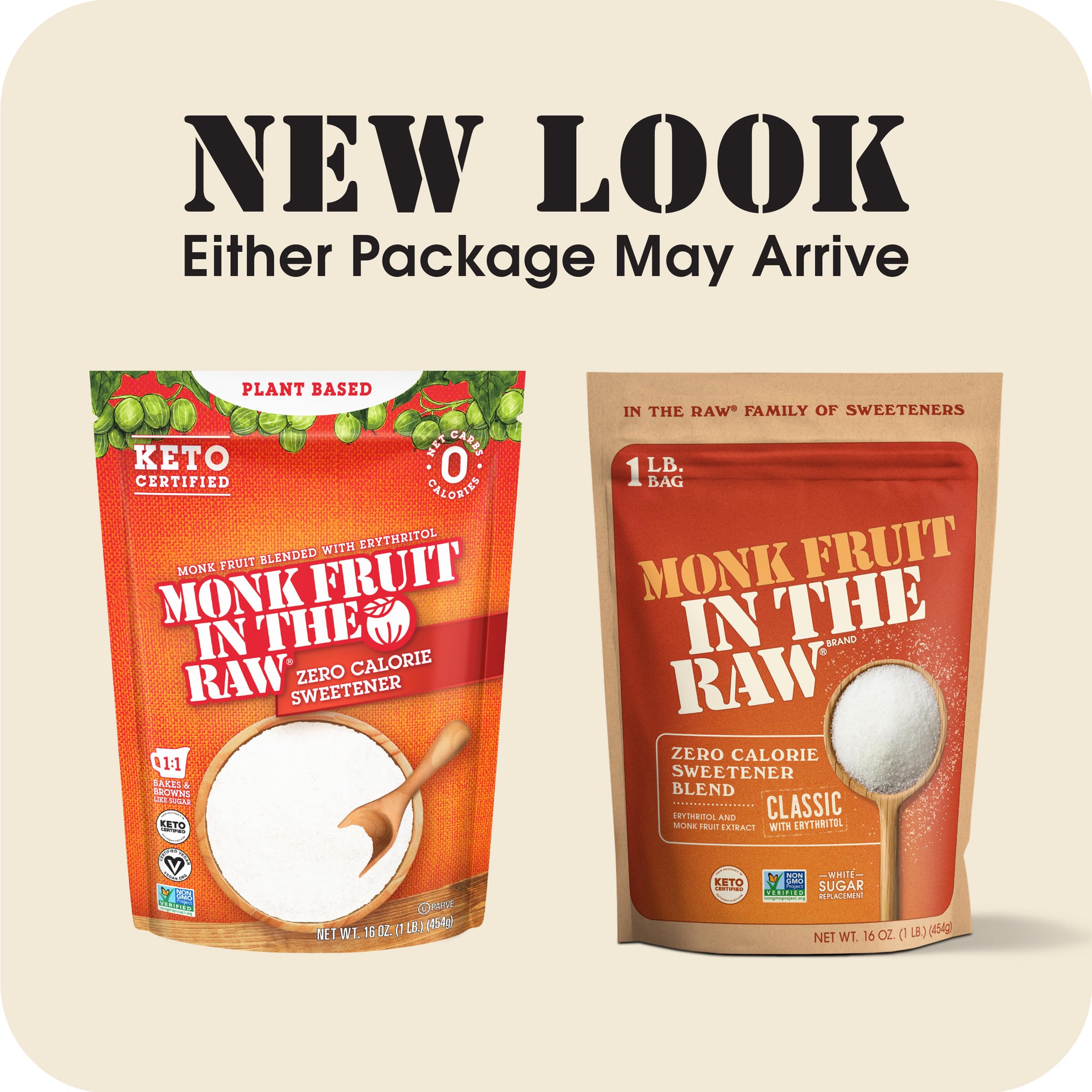IN THE RAW Monk Fruit Baker Bag dissolves easily in coffee and tea.