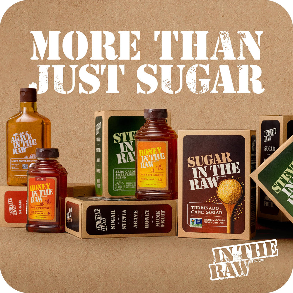 IN THE RAW Monk Fruit Baker Bag provides calorie-conscious flavor for desserts.