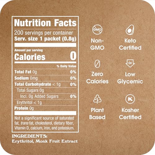 IN THE RAW Monk Fruit Packets dissolving in hot coffee delivers quick, sugar-like sweetness.