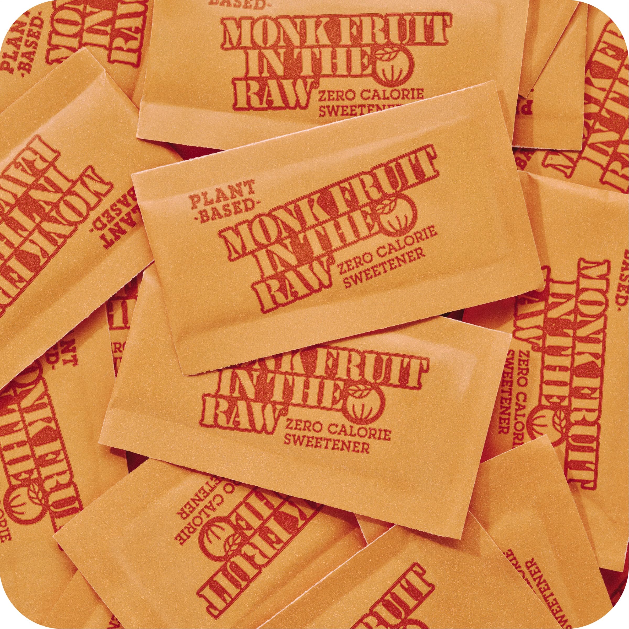 IN THE RAW Monk Fruit Packets dissolving in tea provides keto-friendly sweetness.