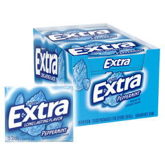 Intotal LAIBY peppermint gum front view mega pack for long-lasting freshness