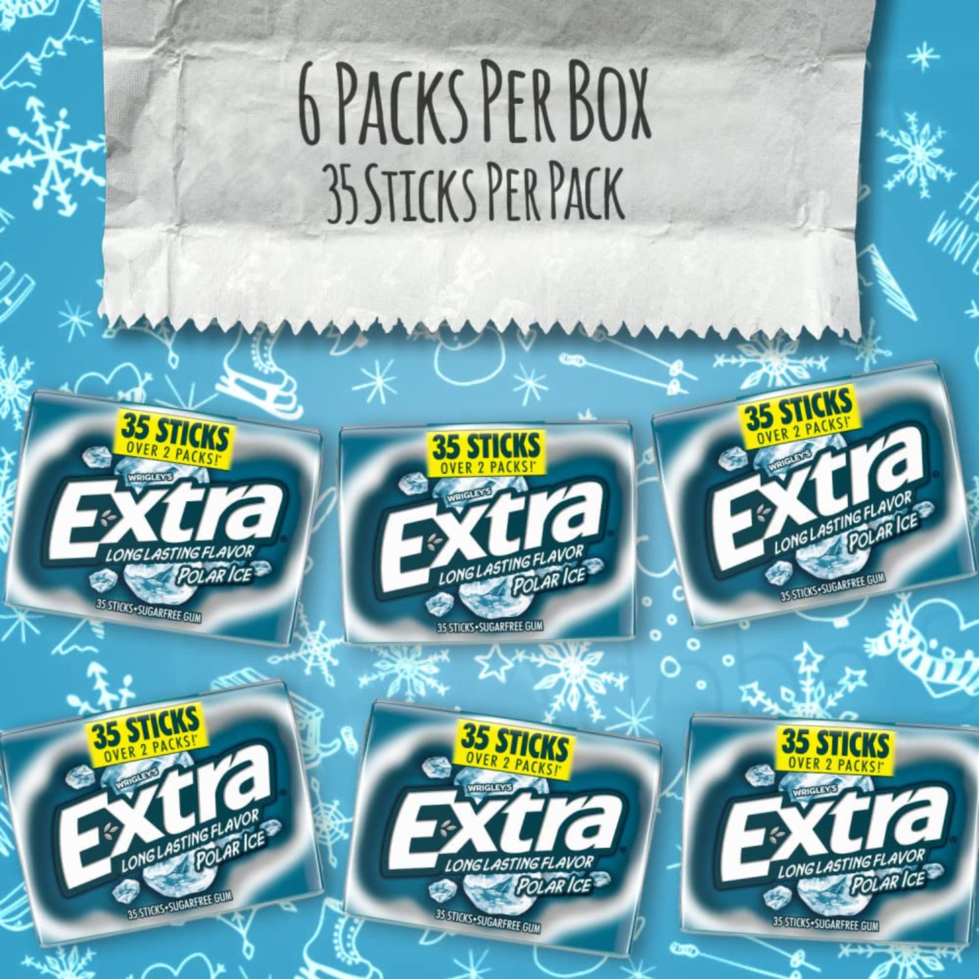 Intotal LAIBY peppermint gum travel case for discreet freshness
