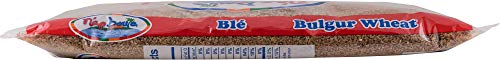 Intotal Nap Bulgur Wheat packaging on a pantry shelf for storage