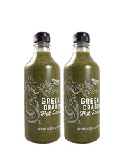 Intotal Trader Joe's Green Dragon Hot Sauce bottle showcases bold green heat for flavor enhancement.