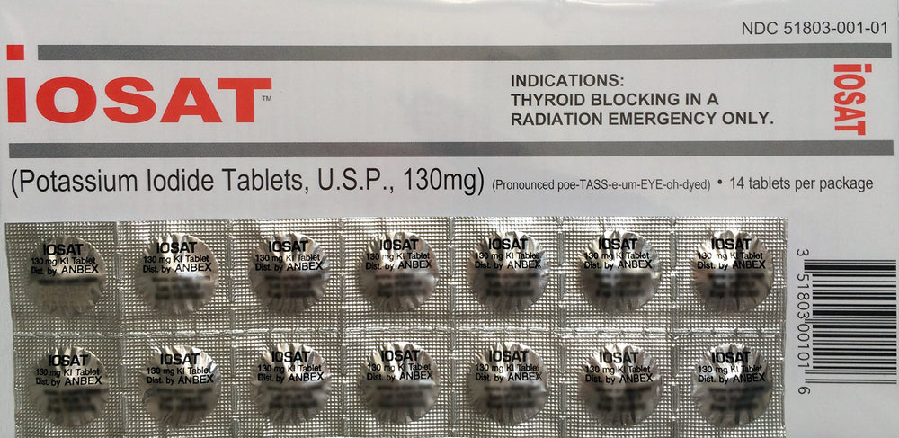 IOSAT pack of 3 bottle - compact packaging for easy storage and quick access.