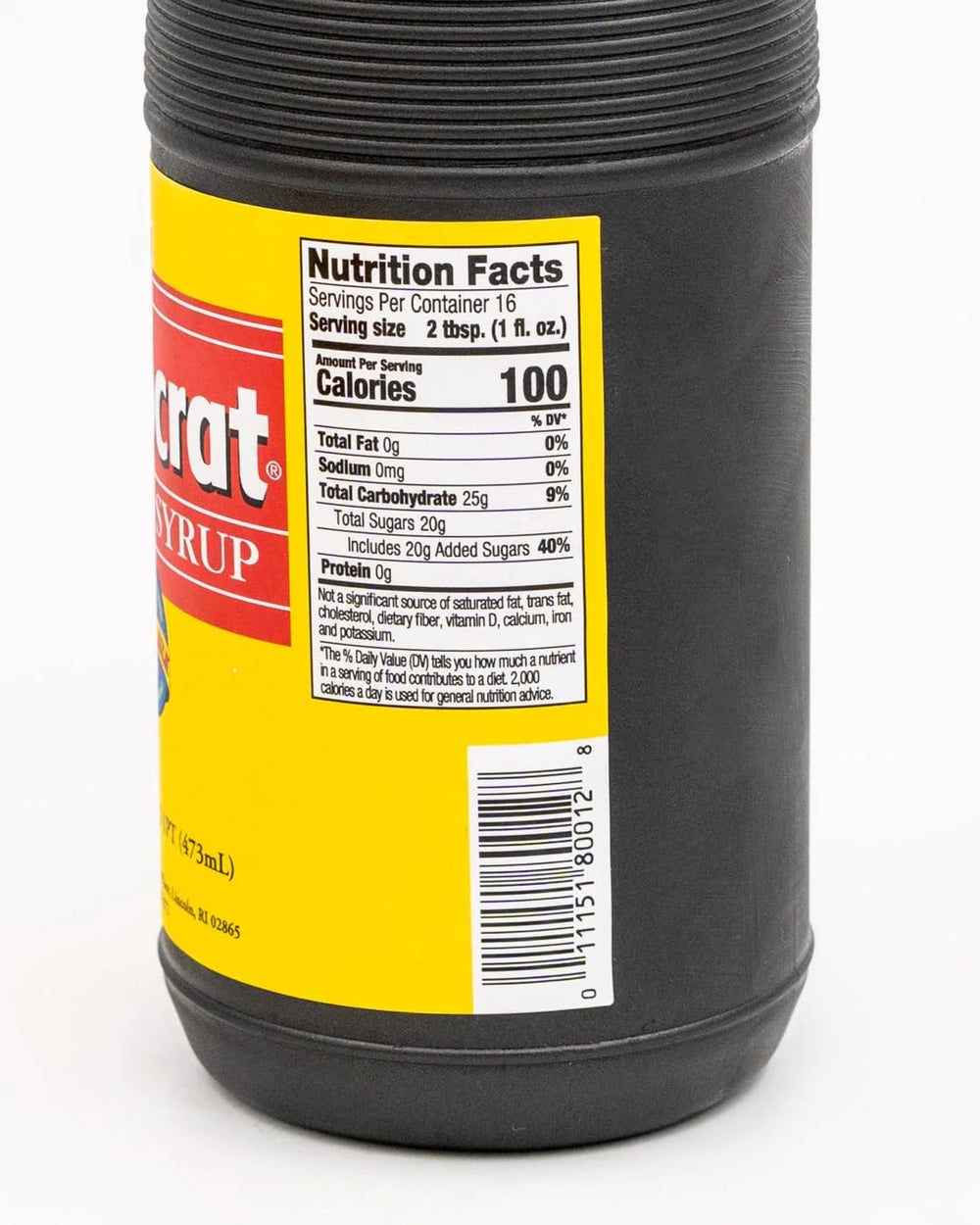 IRE Autocrat Coffee Syrup pour demonstrates easy mixing for iced coffee and desserts.
