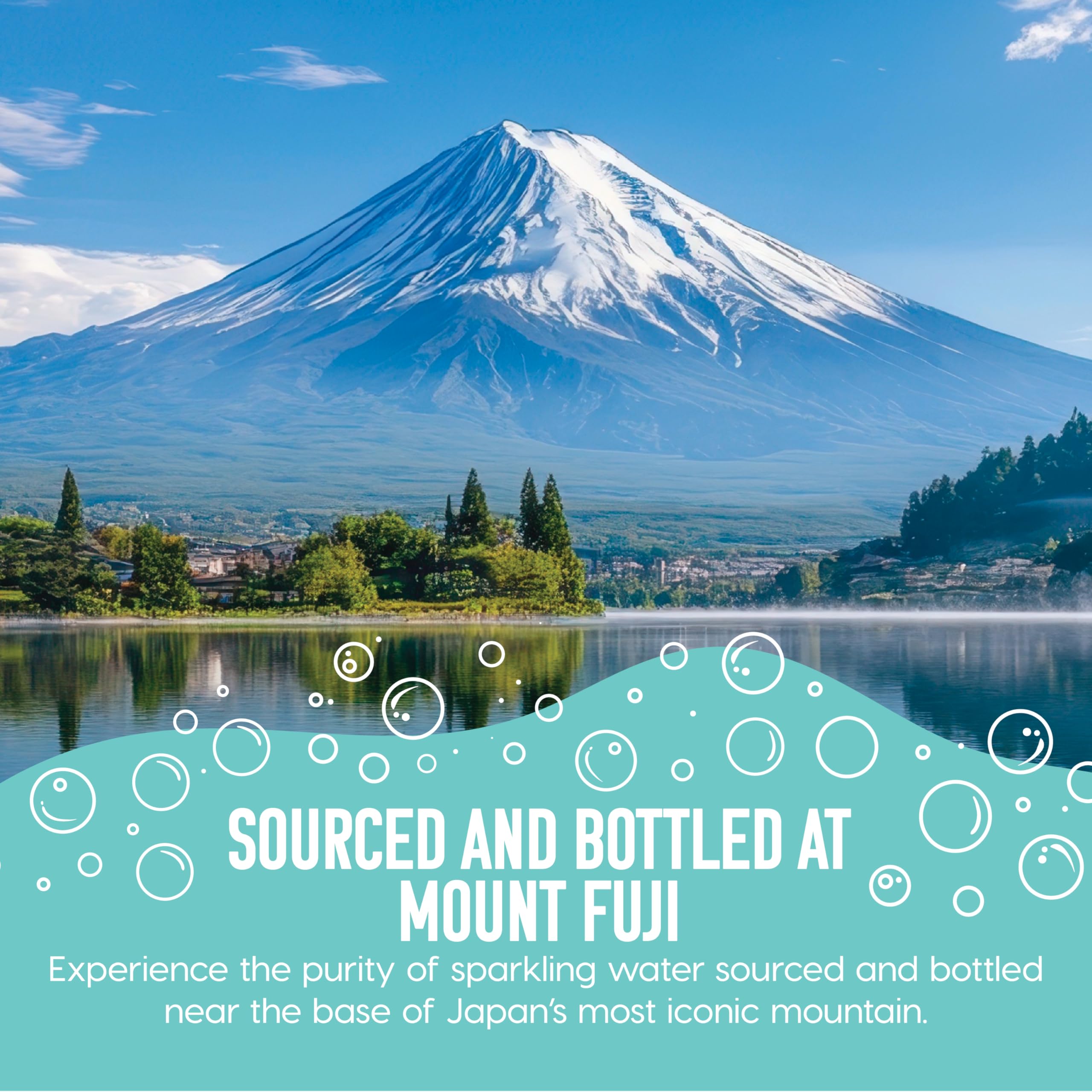 IRIS sparkling water shows crystal clarity and clean taste in a glass.