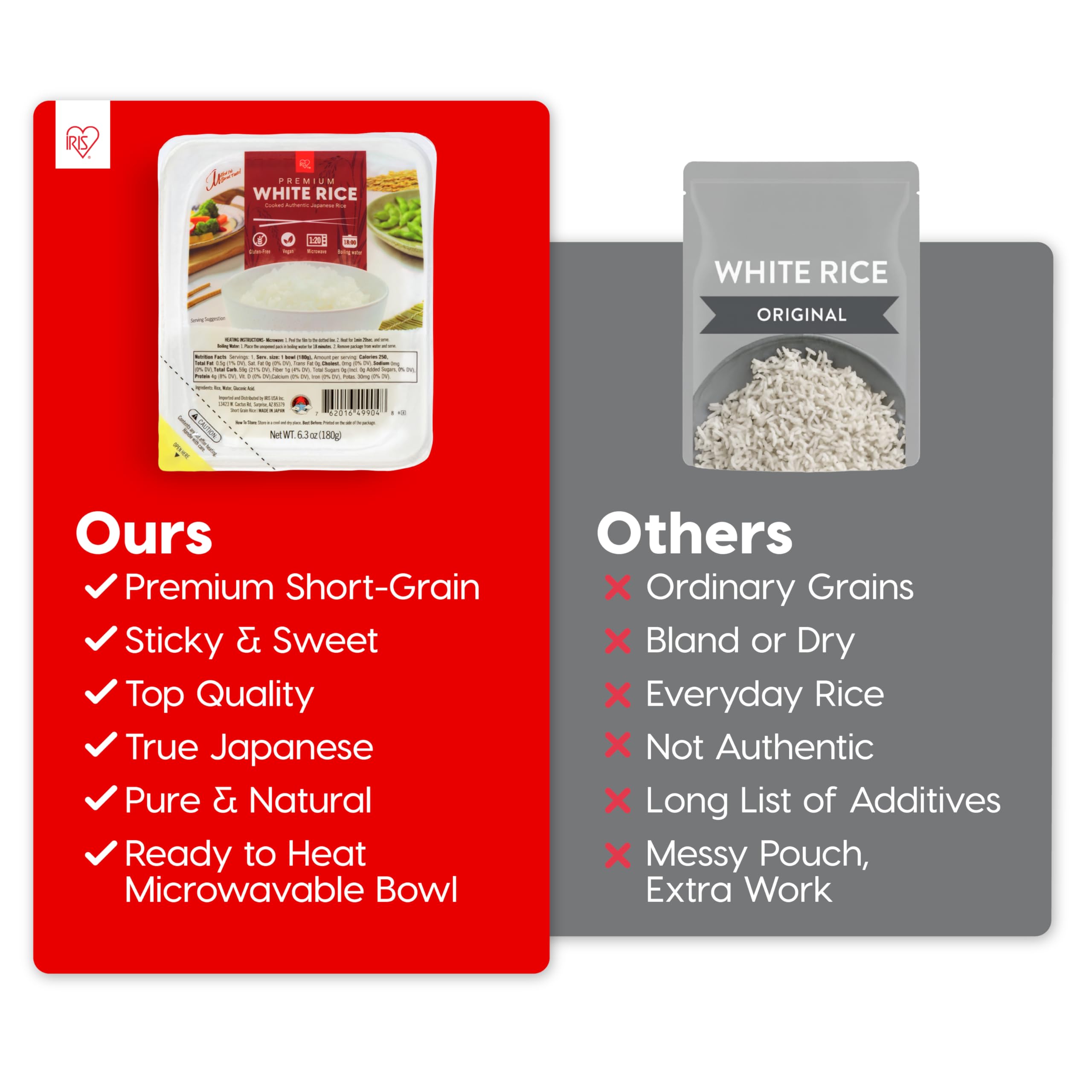 IRIS USA 24-tray pack, great for meal prep and family meals