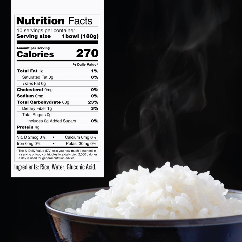 IRIS USA microwavable rice, 80-second preparation for fast lunches