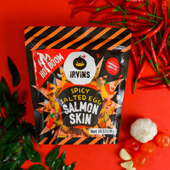 IRVINS salmon skin chips offer keto-friendly, high-protein snacking with Omega-3.