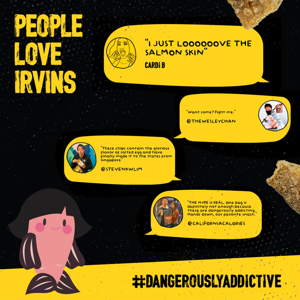 IRVINS 3-pack ready-to-enjoy, convenient for sharing or solo treat.