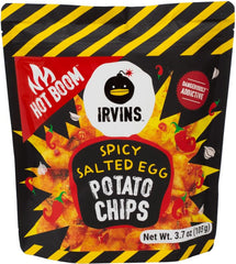 Irvins Truffle Potato Chips crisps offer earthy aroma and luxurious finish.