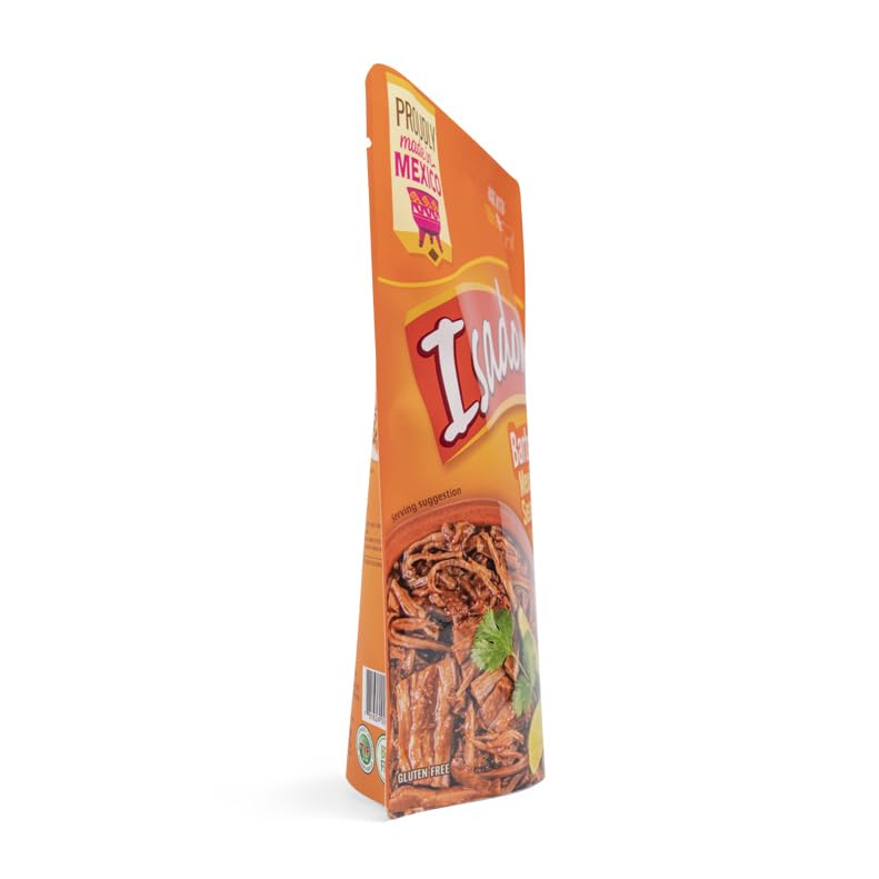 Isadora Barbacoa shelf-stable pouch ideal for pantry meals.