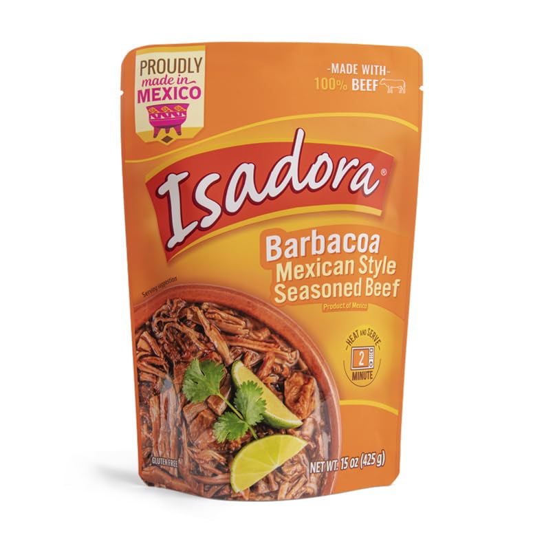 Isadora Barbacoa shredded beef close-up showing tender texture.