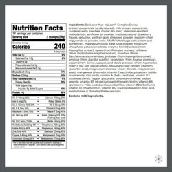 Isagenix IsaLean Strawberry Cream canister highlighting 24 vitamins and minerals