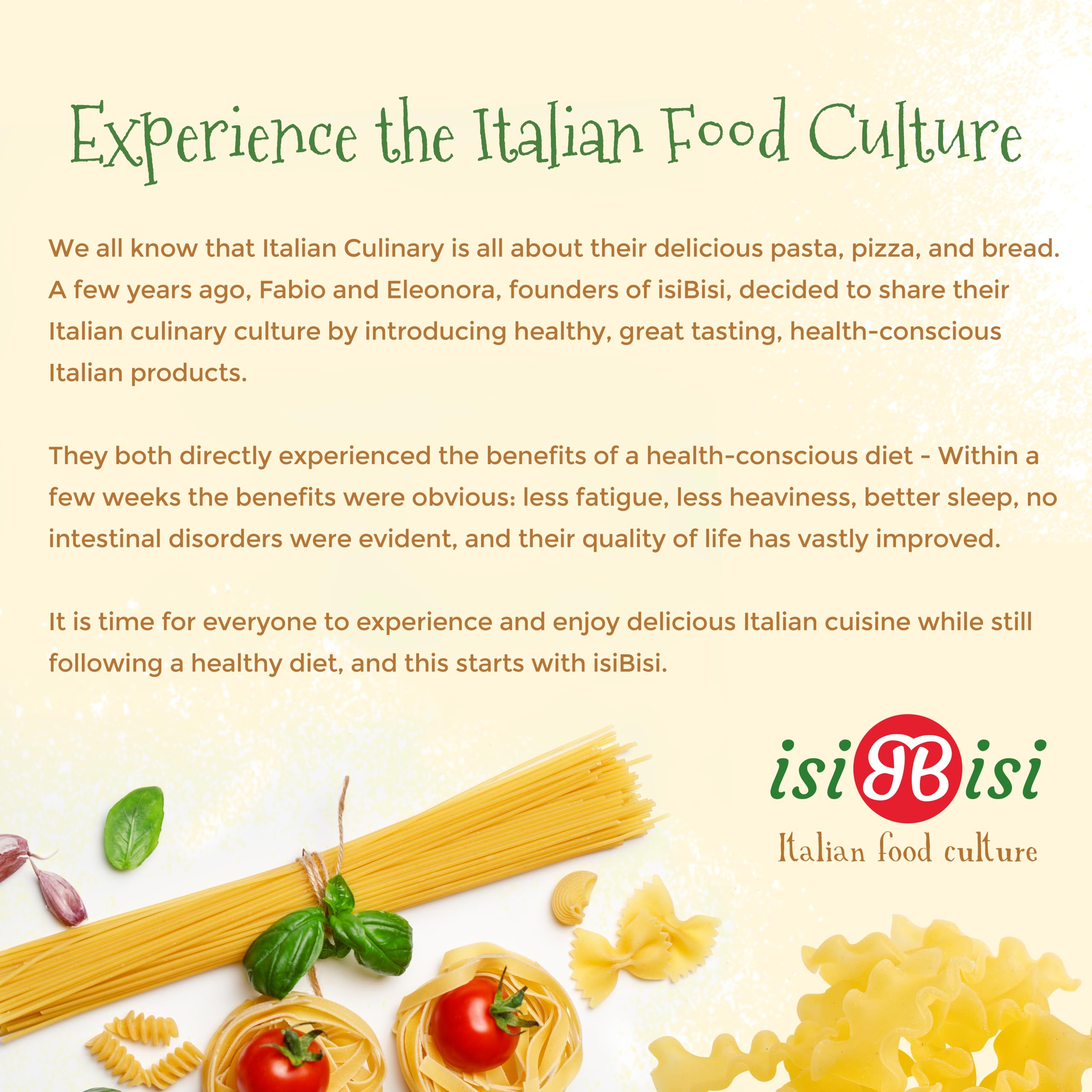 isiBisi Baby Mafalda pasta pantry-friendly 3-year shelf life promotes easy planning