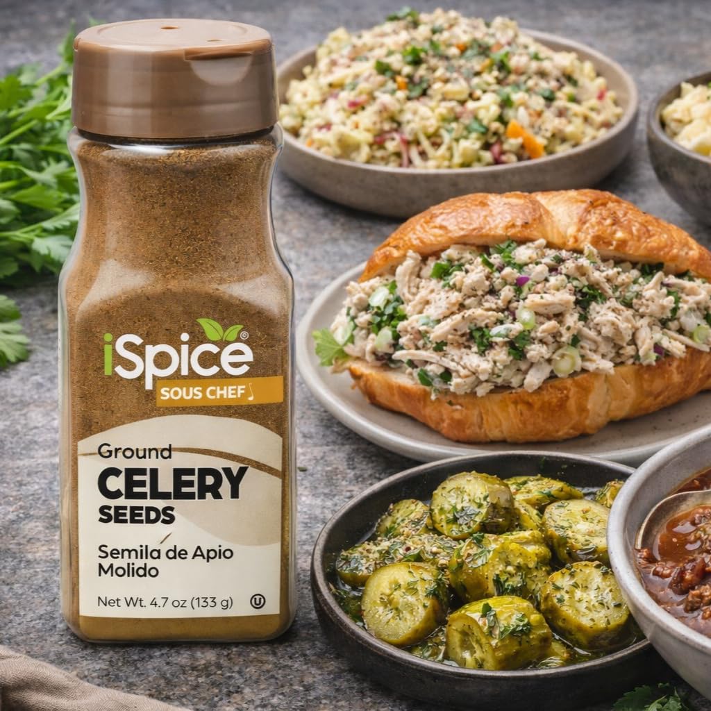 iSpice Celery Seed Ground kosher label signaling quality and dietary inclusion