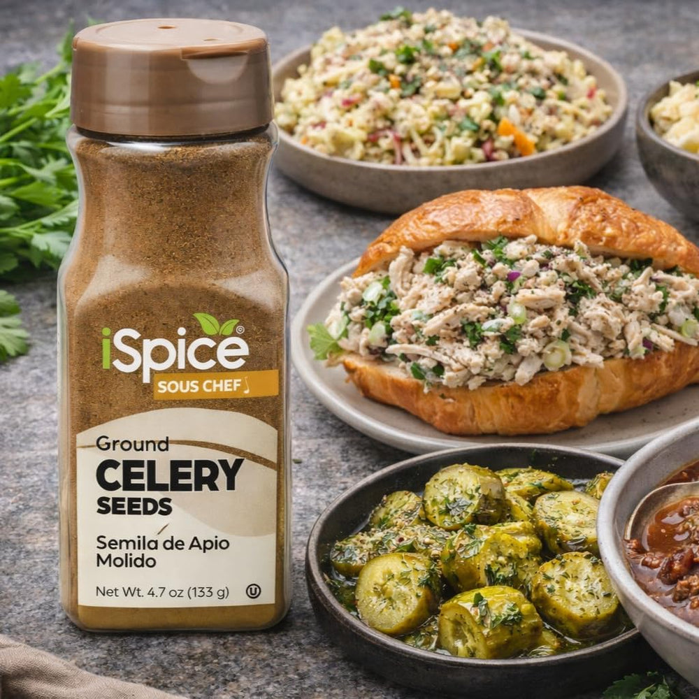 iSpice Celery Seed Ground kosher label signaling quality and dietary inclusion