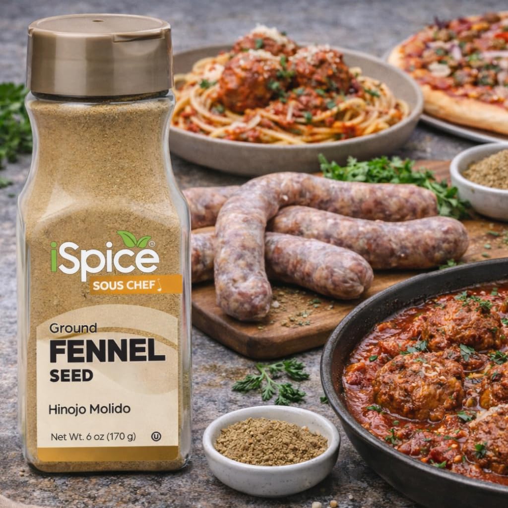 Brewing iSpice fennel tea suggests a calming aroma and digestive-friendly notes.