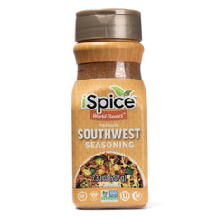 iSpice Southwest Seasoning mixed-dry-spice closeup showcases vibrant spices