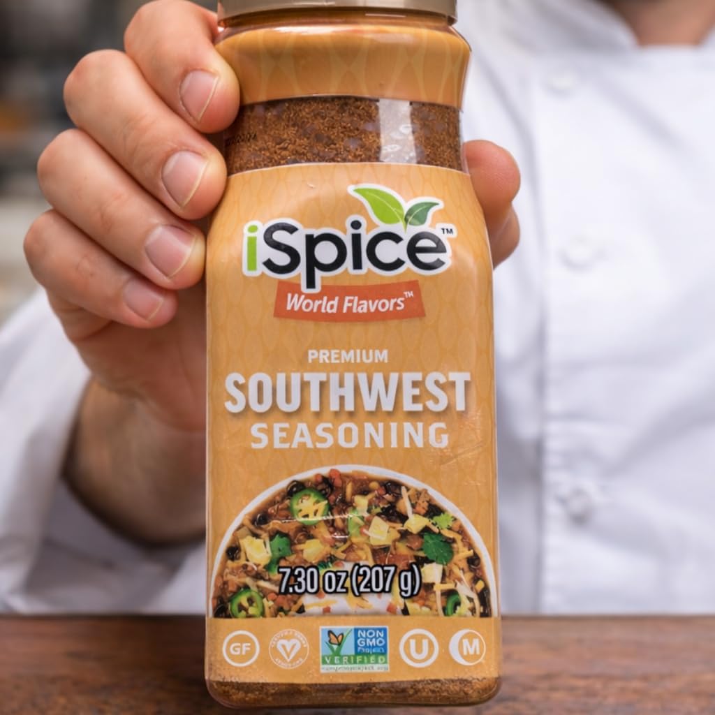 iSpice Southwest Seasoning roasting-pan highlights easy-to-use container