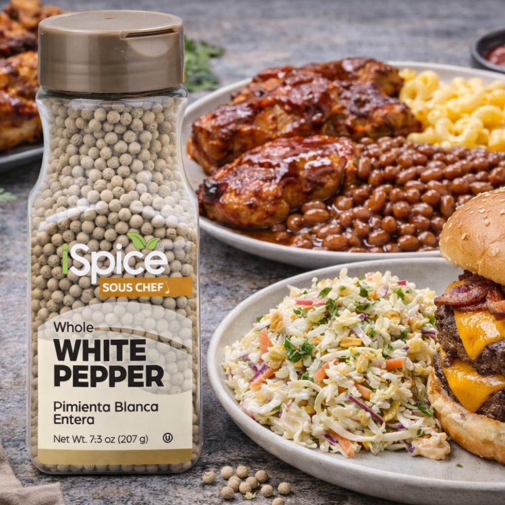 iSpice pantry-ready pepper container supports long-lasting freshness.