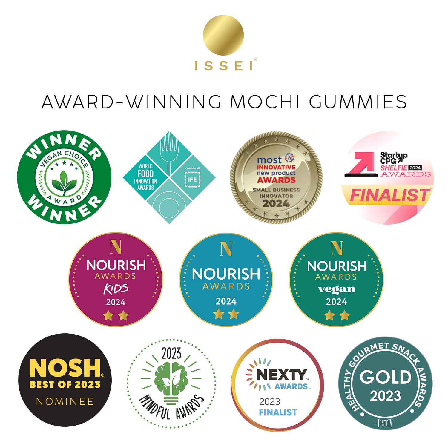 Issei Strawberry Mochi Gummies bite-angle shot, inviting melt-in-mouth experience.