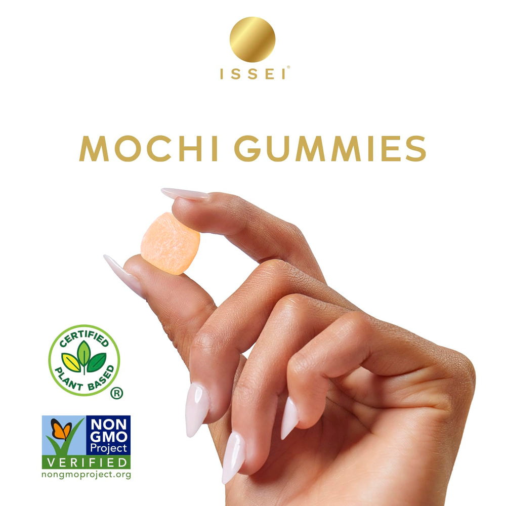 Issei Strawberry Mochi Gummies gift-ready package, perfect for gifting.