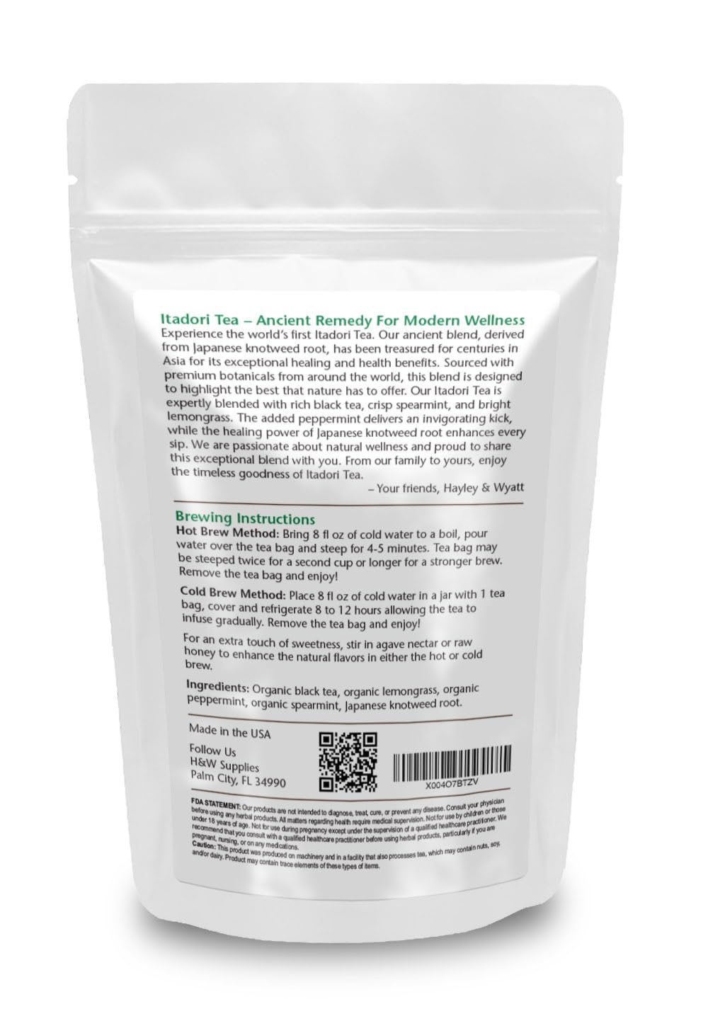 Itadori Tea with Japanese knotweed root infusion highlighting antioxidant-rich profile