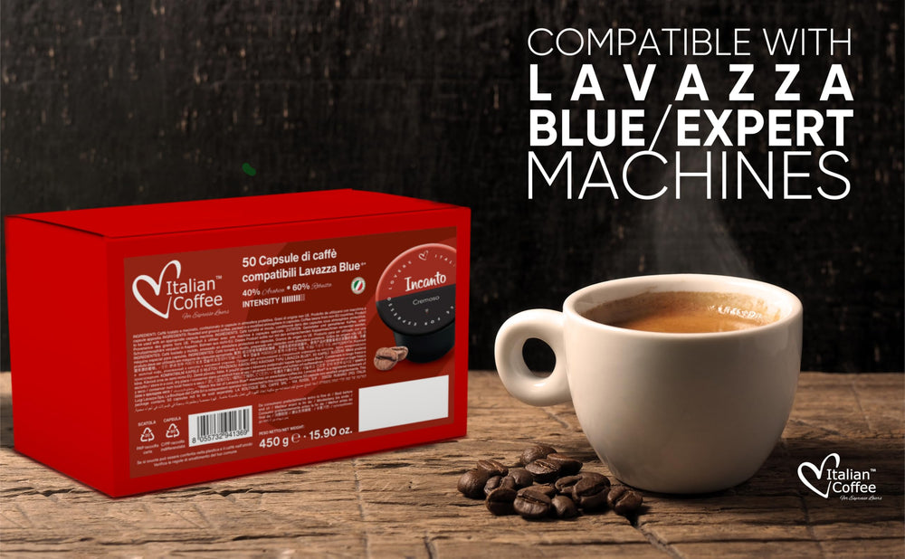 Arabica-Robusta blend capsule visual emphasizing bold flavor potential.