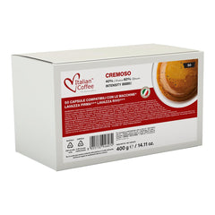 Italian Coffee For Espresso Lovers Cremoso pods pack—bold aroma and crema.