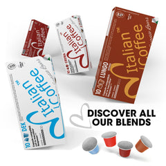 Italian Coffee for Espresso Lovers packaging displays authentic origin and freshness