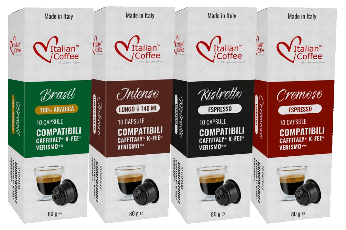 Italian Coffee for Espresso Lovers sampler pack with varied flavors for quick, flavorful mornings.