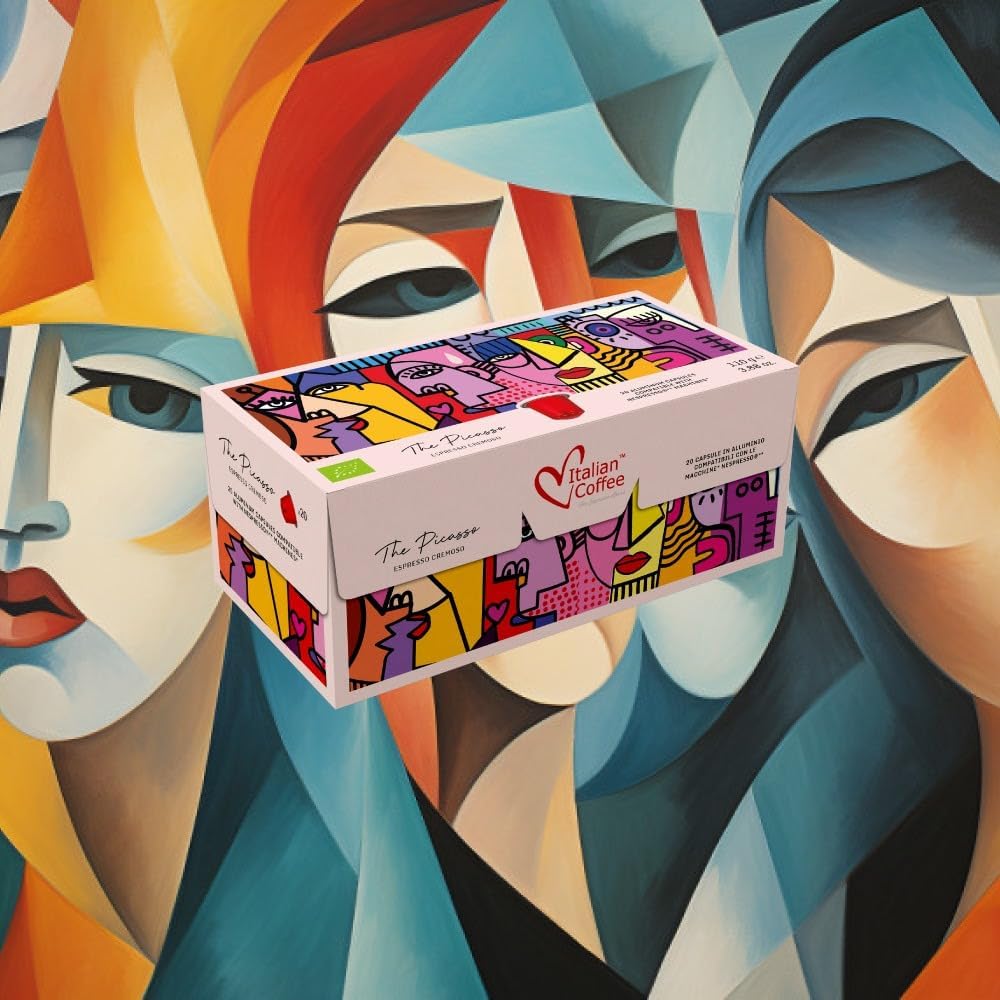 EU-certified organic beans are proudly used in this Italian blend collection.