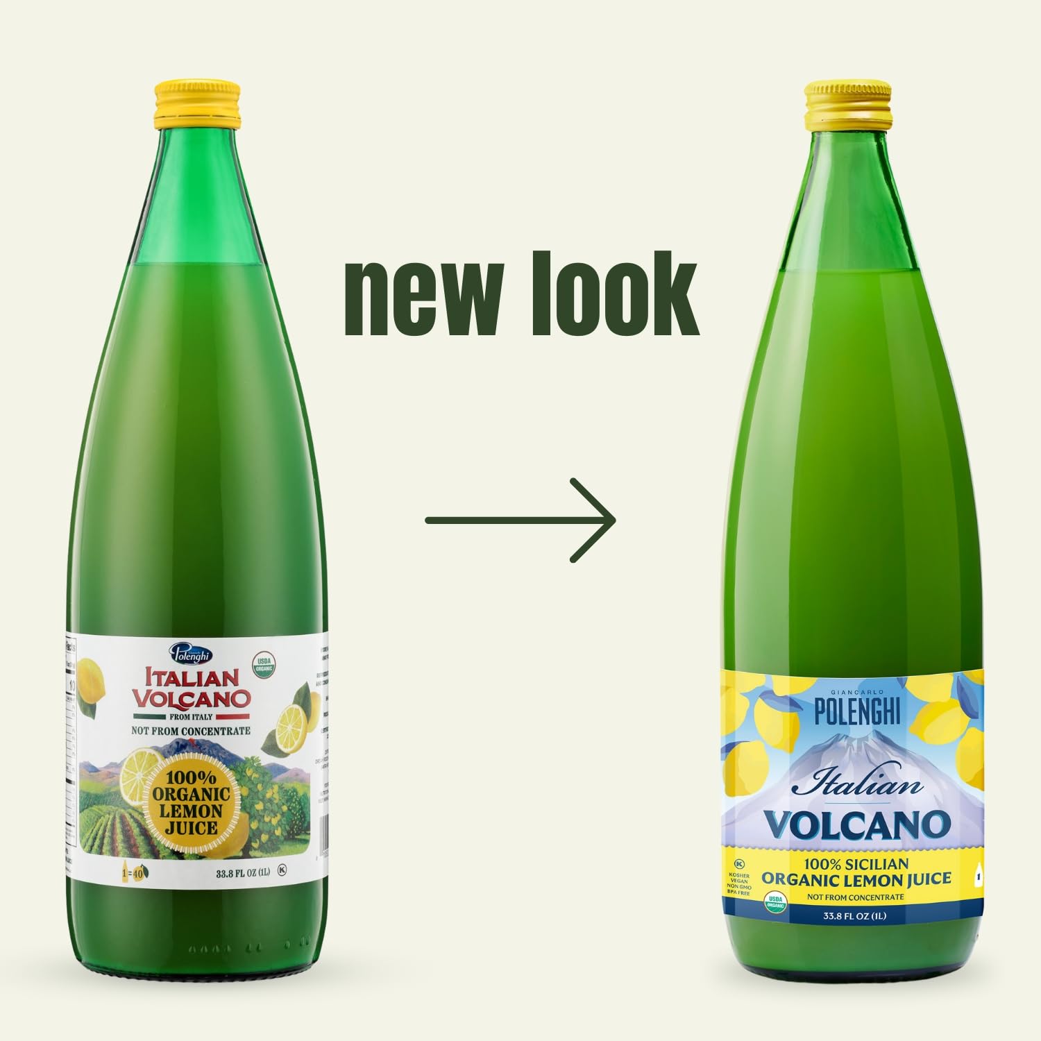 Two-pack view highlights convenient 2x1L bottles for versatile kitchen use.