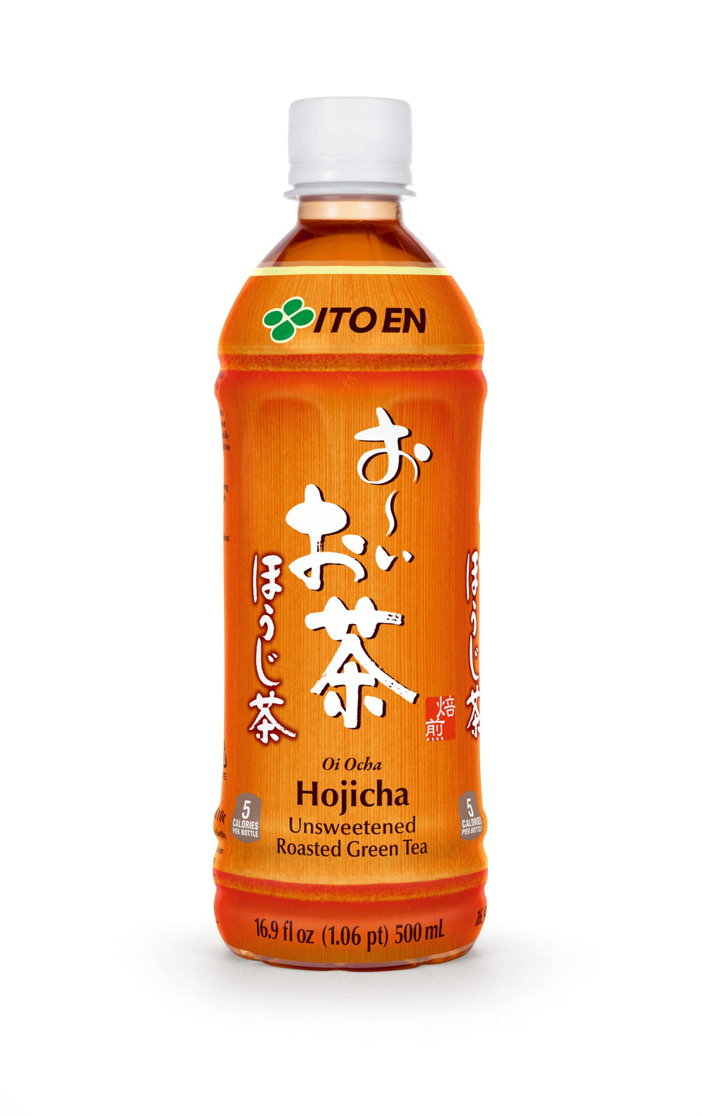 Ito En Oi Ocha roasted tea bottle highlights bold ready to drink flavor